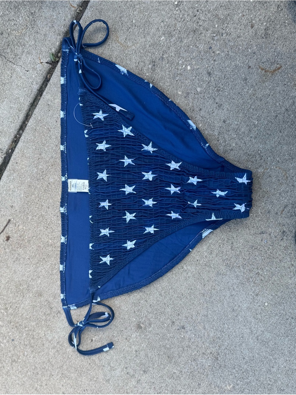 Old Navy Star Print Tie-Side Bikini Bottoms